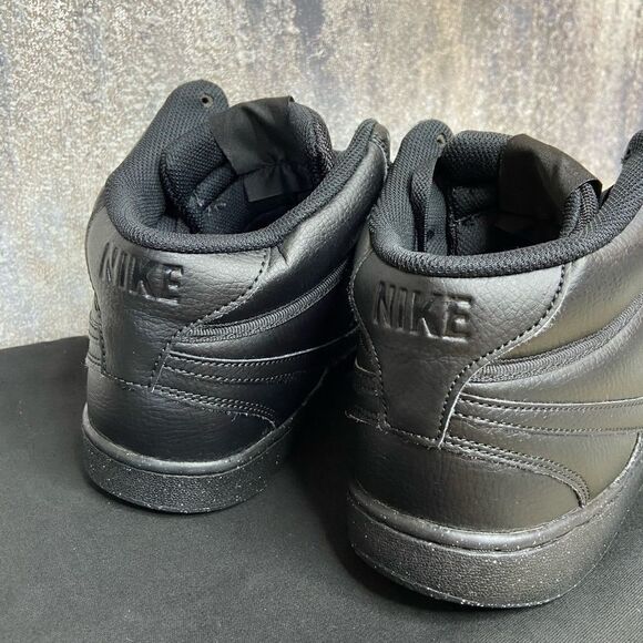 Nike Court Vision Mid Next Nature Black Basketball Shoes size 12 - Picture 9 of 14